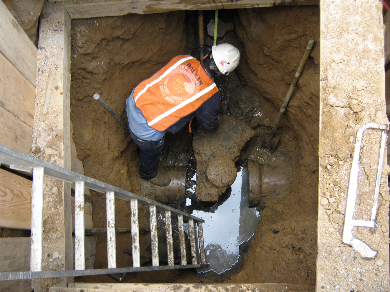 Improper House Sewer Repair Breaks Brooklyn City Sewer