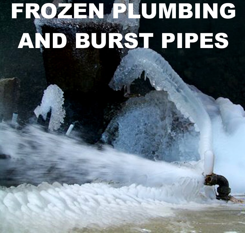 Frozen Pipes Become Burst Pipes: Protect Your Plumbing