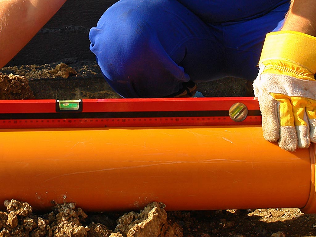 pipe improper drain