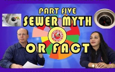 Putting Food In Garbage Disposal Is Okay? Sewer Myth or Fact Video Part 5