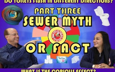 Can The Coriolis Effect Make Your Toilet Flush In Opposite Directions? Sewer Myth or Fact Video Part 3