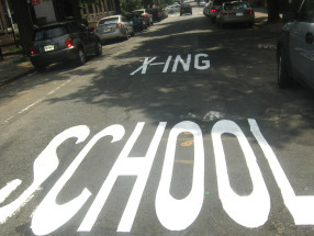 School Crossing School X-ing