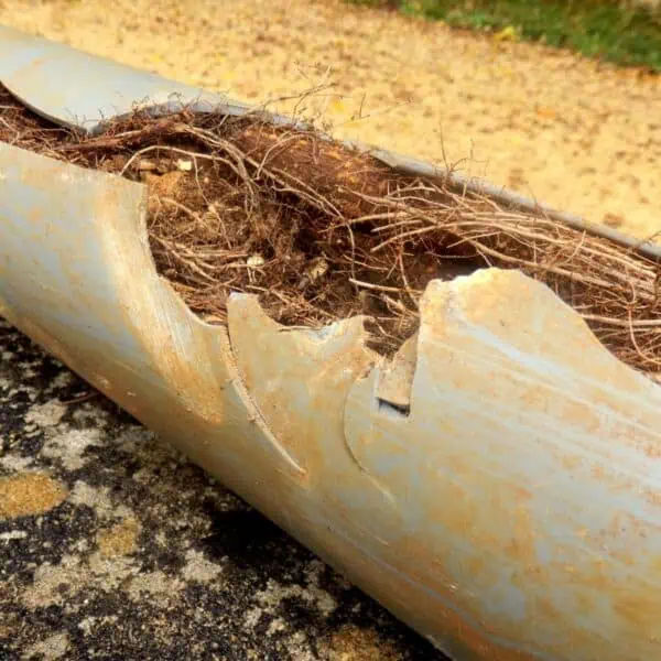 Most Common Causes of Sewer Backup Are For These Reasons 1 a broken pipe with roots