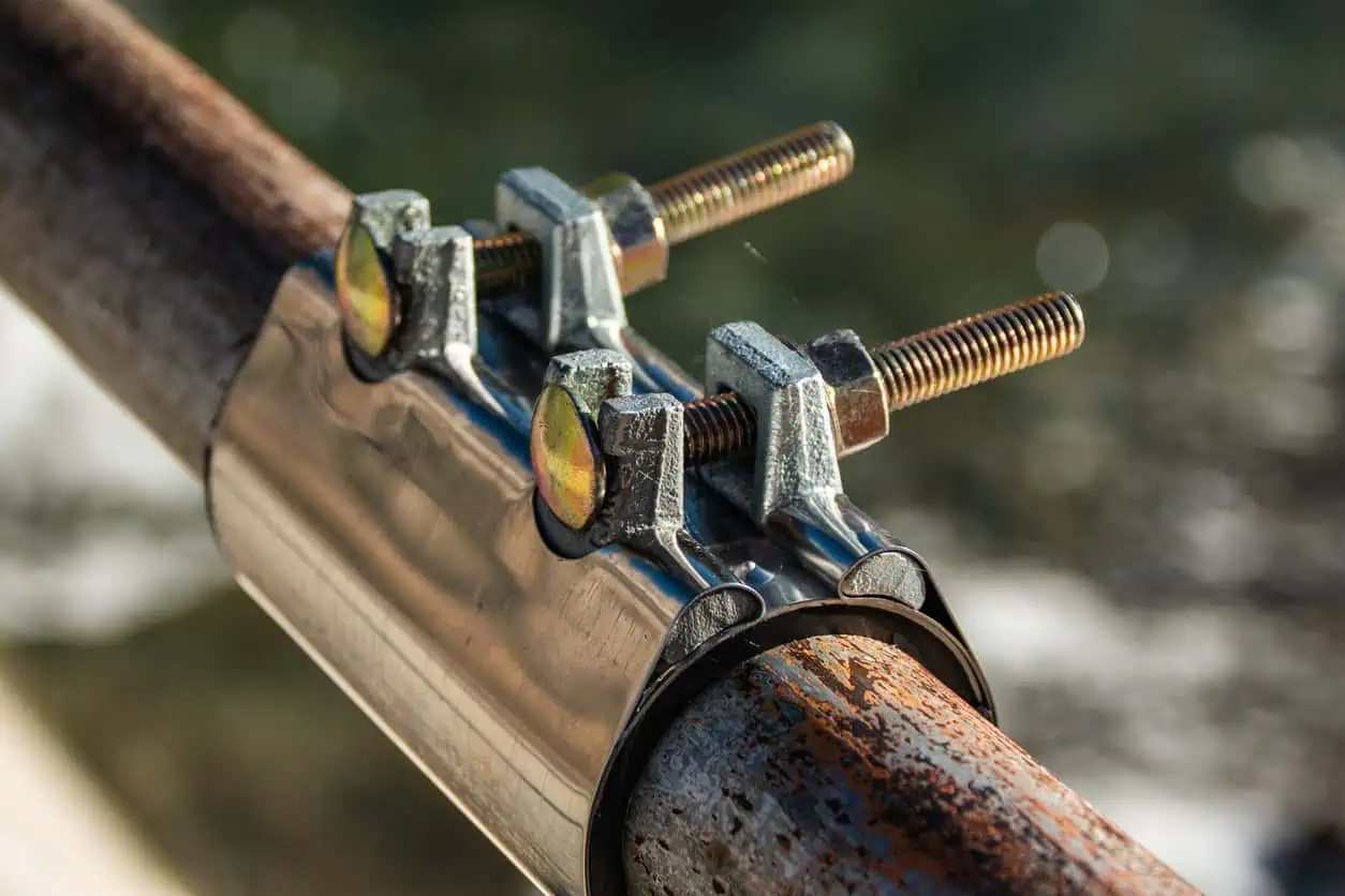 pipe leak repair clamp