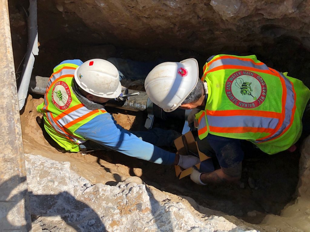 New Sewer and Water Main Installations - Balkan Sewer And Water Main