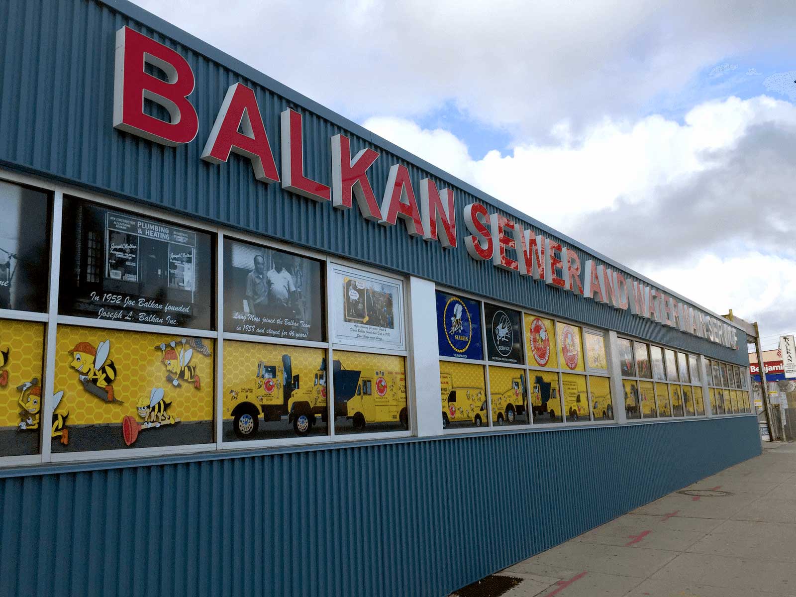 Balkan Sewer Sign Central Creative Services