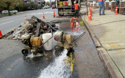 East 31st Street, Successful Brooklyn Water Line Replacement