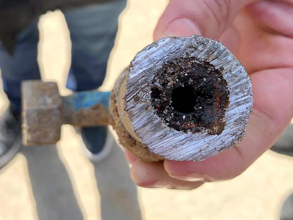 Lead in Drinking Water Can Be From a Lead Water Service Line — Take Action Now! 1 lead-water-service-line