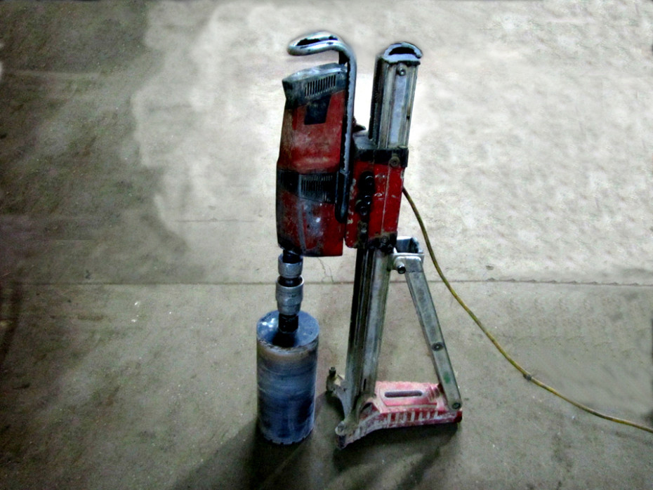 Electric core drill