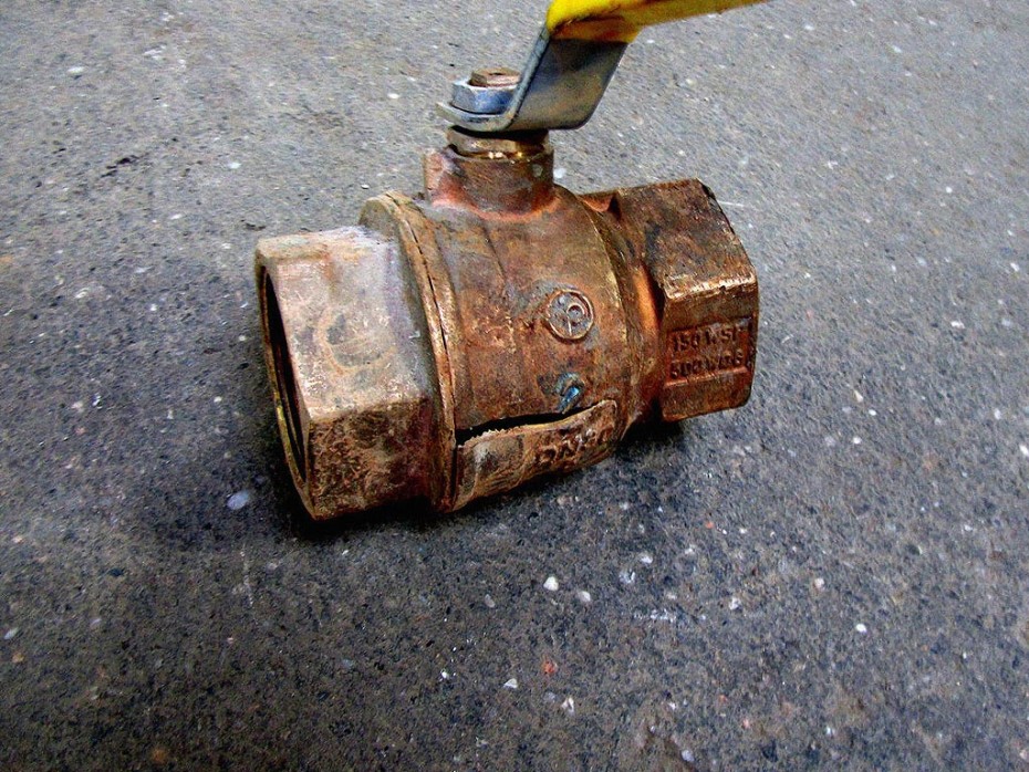 Frozen Water Shut Off Valves