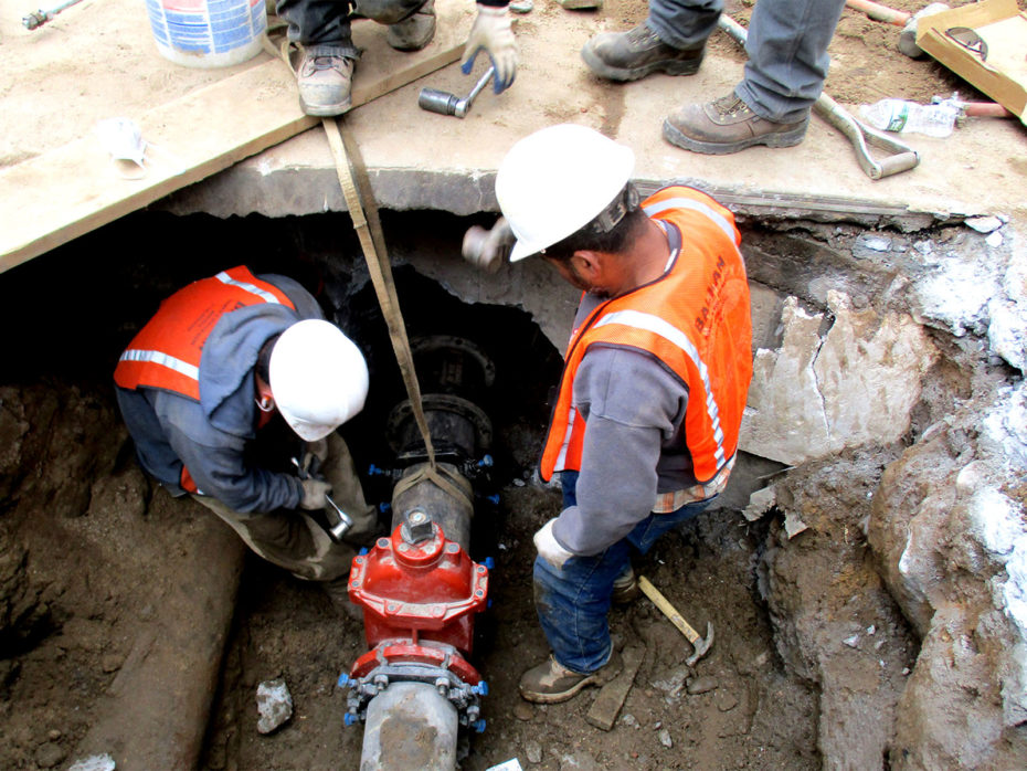 fire sprinkler main