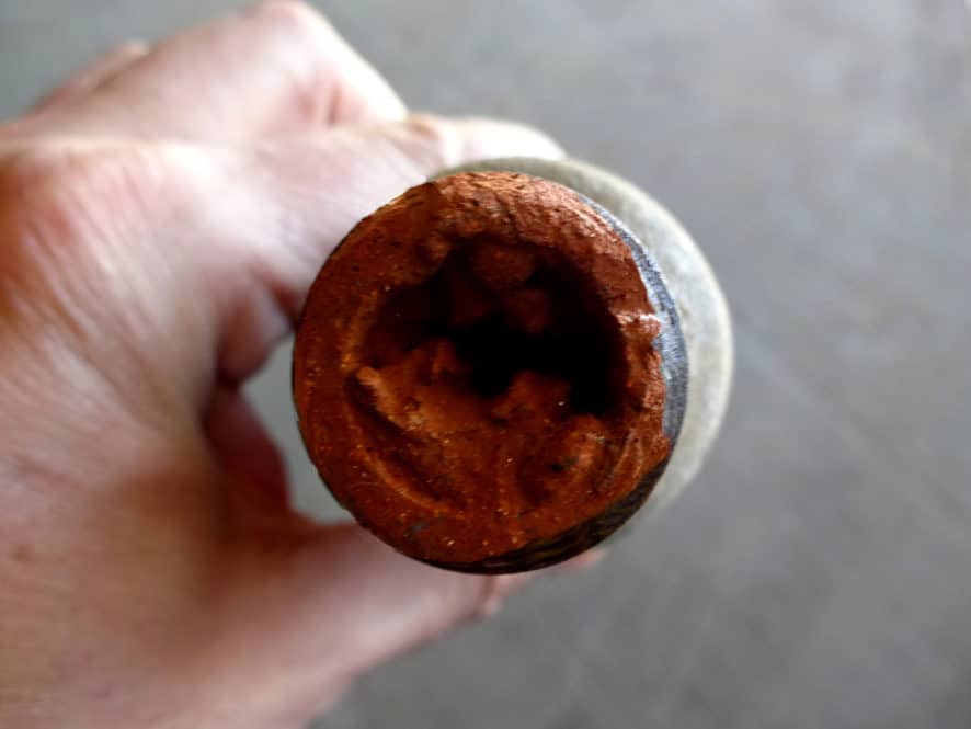 Causes of Low Water Pressure In House & The 10 Best Cures 2 Low water pressur Low water pressure in house caused by corroded galvanized fitting