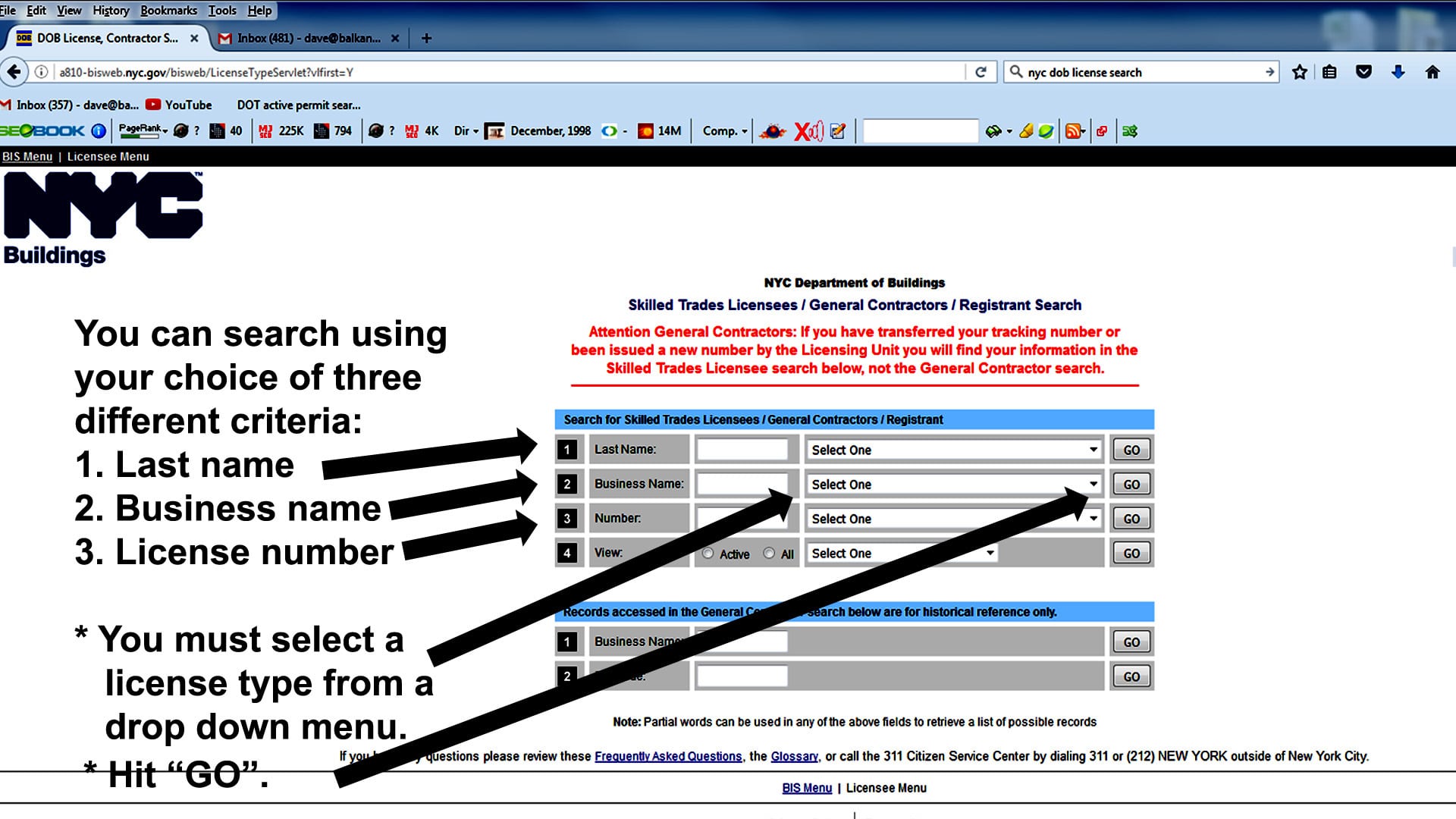 A NYC Plumber Must Be Licensed Check DOB Licensing A NYC Plumber Must Be Licensed Check DOB Licensing