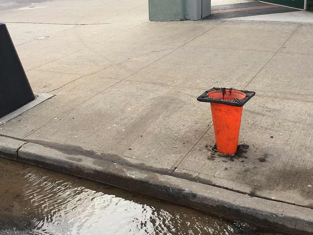 Long Island City Water Main Break