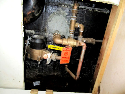 water meter closet