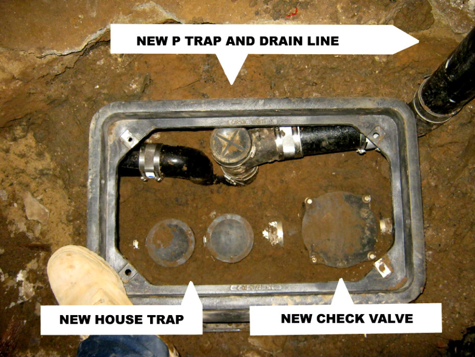 sewer pit