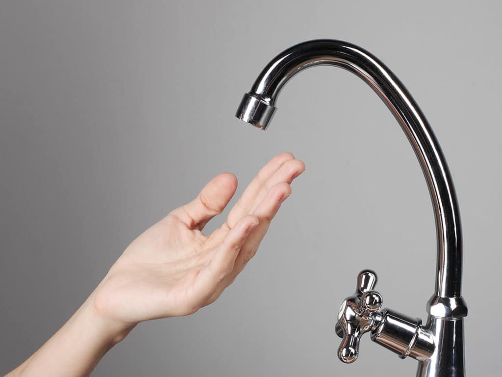 no water from tap