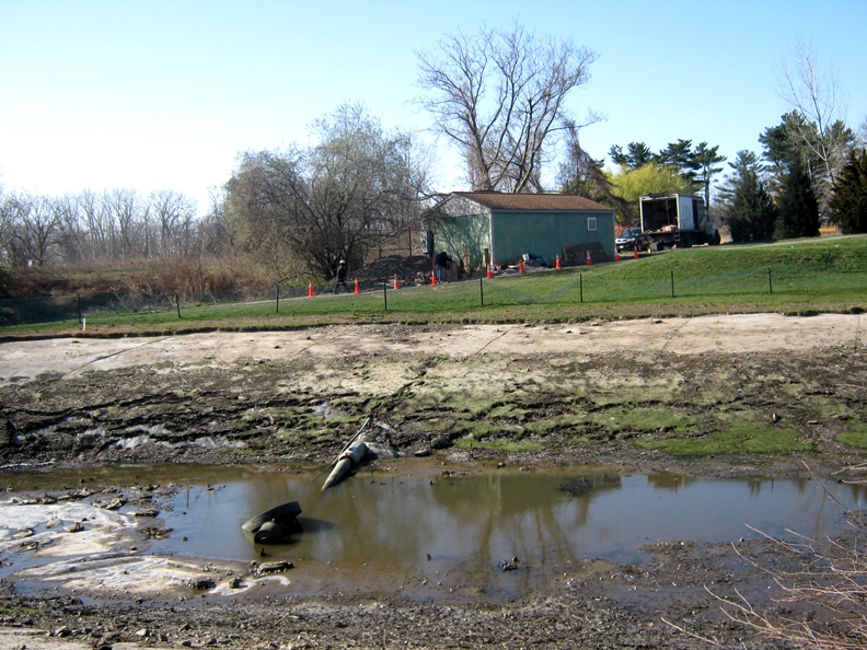 dry pond