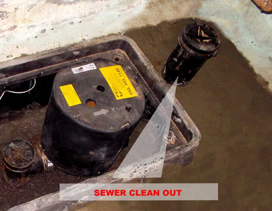 sewer clean out