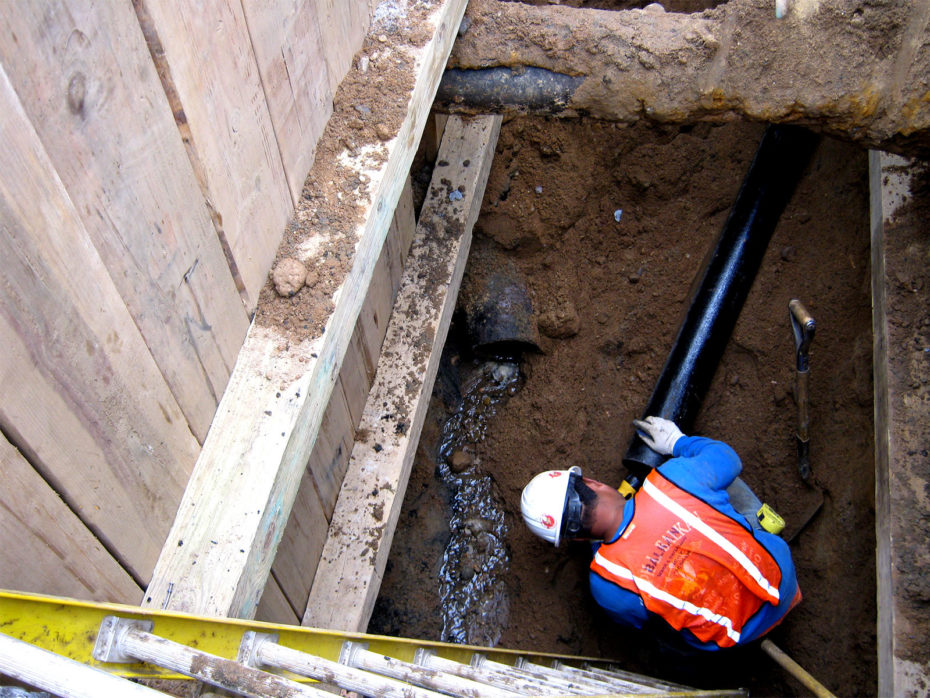 sewer line replacement