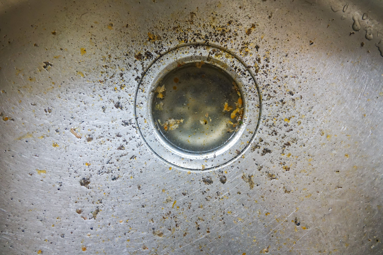 Picture of a smelly kitchen sink